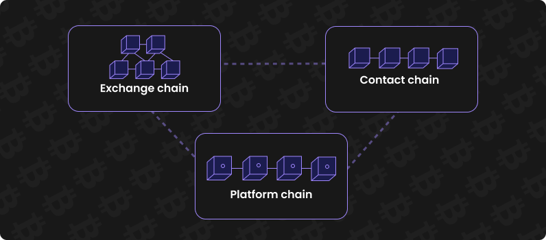 What is AVAX three blockchain?